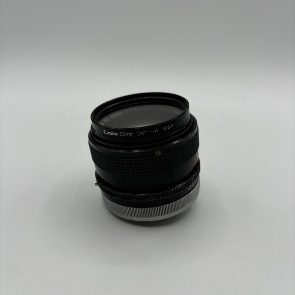 Canon FD 50mm F1.4‎ S.S.C. SSC MF Standard Prime Lens From Japan No Lens Cap
